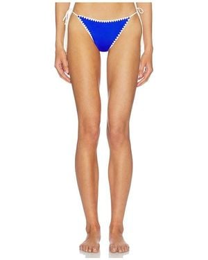 Leslie Amon Lucy Bikini Bottom - Blue
