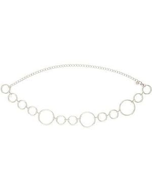 petit moments Circle Chain Belt - Black