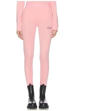 White/space Merino Baselayer Bottom - Pink