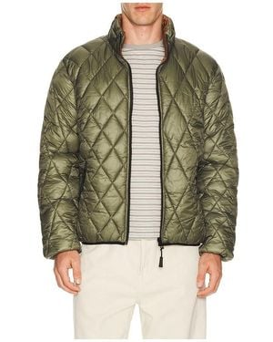 Pop Trading Co. Quilted Reversible Jacket - Grün