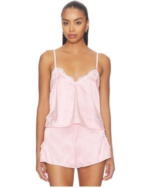KAT THE LABEL Jean Camisole - Pink