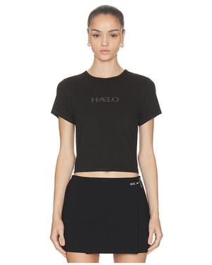 Halo Oberteil Id Tee - Schwarz