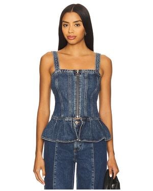seventy + mochi Mila Top - Blue