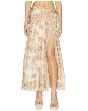 Zimmermann Falda Scarf Midi En Color Multi Talla (También En 1/S, 2/M, 3/L) - Neutro