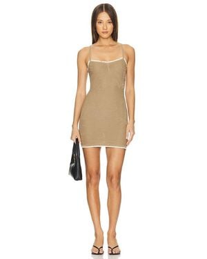 Bec & Bridge Bec + Bridge Naelle Knit Mini Dress - Natural