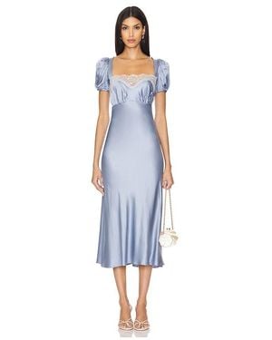 LPA Celeste Midi Dress - Blue