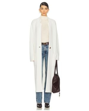 Lisa Yang Amie カーディガンコート - ホワイト