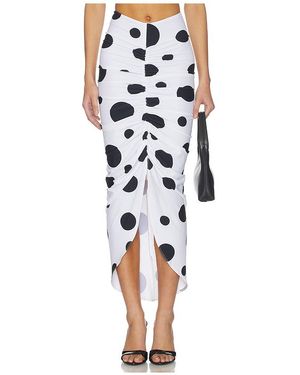 Sketch-Y Falda Frida En Color Blanco Talla (También En S, Xs) - Multicolor