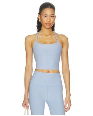 Beyond Yoga Spacedye Slim Racerback Cropped - Blue
