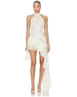retroféte Anselmo Lace Dress - White