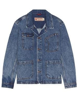 Iron & Resin Kettle Denim Jacket - Blue