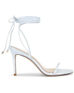 Femme LA 3.0 Barely There Lace Up Heels - White