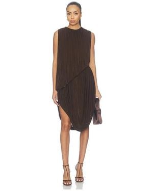 Ronny Kobo Alton Dress - Brown
