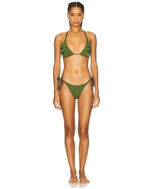 Nii HAI Uniform Bikini Set - Green