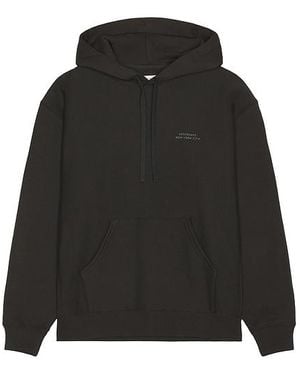Saturdays NYC Ditch Wool Blend Hoodie - Black