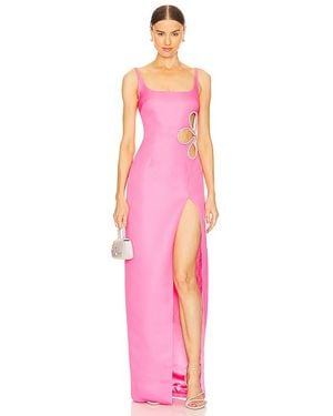 SAU LEE Bettina Dress - Pink
