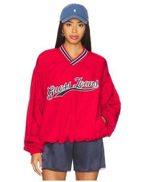Guess Pullover Windbreaker - Rot