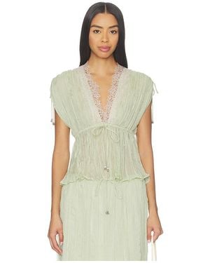 Sabina Musayev Sandi Top En Color Verde Talla (También En S, Xs, M)