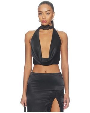 MORE TO COME Flyn Cowl Neck Top En Color Negro Talla (También En M, S, Xl, Xs, Xxs)