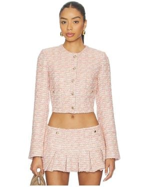 GUIZIO Patch Pocket Crop Jacket - Natural