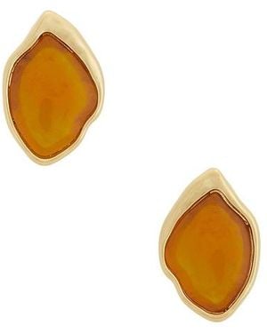 Ettika Molten Treasure Stud Earrings - Multicolour