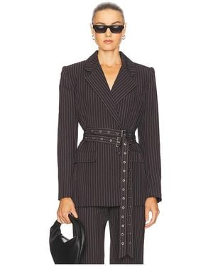 NonChalant Label Axel Blazer - Black