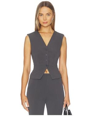 ALL THE WAYS Jordana Vest - Blue