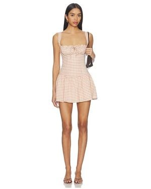 MORE TO COME Alore Mini Dress - Natural