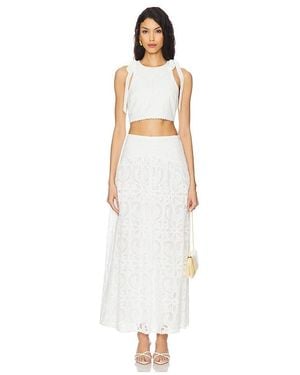 Saylor Midi-Kleid Marleigh - Weiß