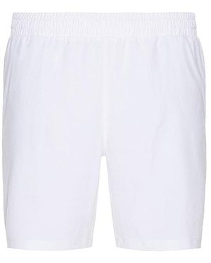 Beyond Yoga Pivotal Performance Lined Short - White