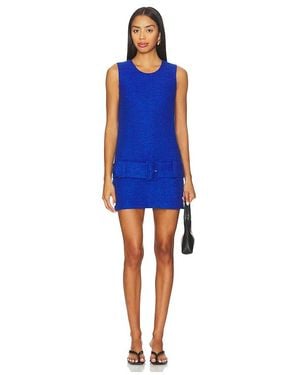 Amanda Uprichard Alistair Skort Romper - Blue