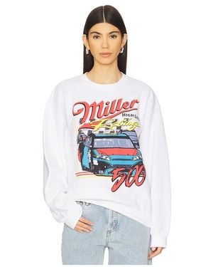 Junk Food Miller Racing 500 Sweatshirt - White