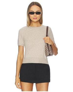 NAADAM Cashmere Short Sleeve Cropped Pullover - Multicolour