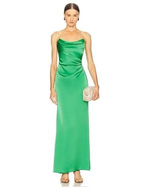 Katie May X Revolve Taylor Gown - Green