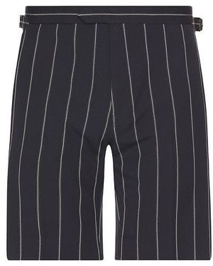 Reiss Shorts Mit Nadelstreifen Vine - Blau