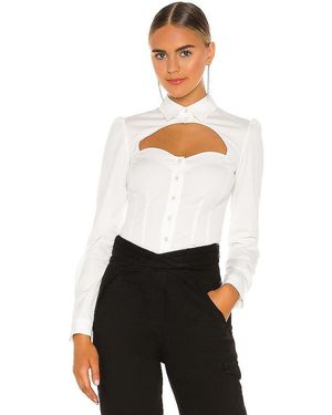 Fleur du Mal Bella Shirt - White