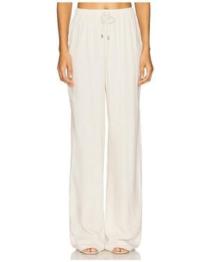 ALL THE WAYS Beth Drawstring Pant - White