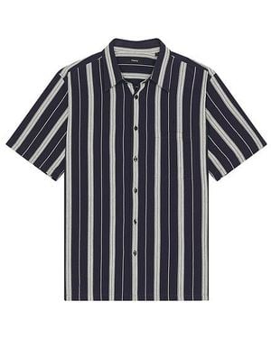 Theory Noll Short Sleeve Shirt - Black