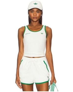 adidas Originals X Sporty & Rich Tank - White