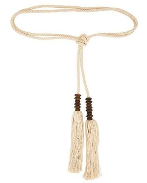 Balmain Gürtel Rope & Wood - Natur
