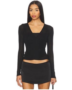 MORE TO COME Cora Wrap Set - Black