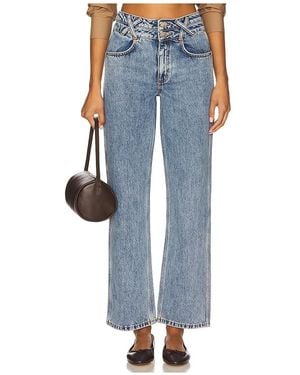 seventy + mochi Leo Straight Jeans - Blue