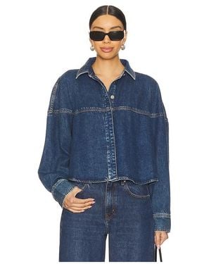 FRAME The Bubble Shirt - Blue