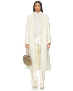 Samsøe & Samsøe Mantel Falcon - Weiß