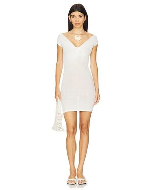 George Trochopoulos Viscose Dress - White
