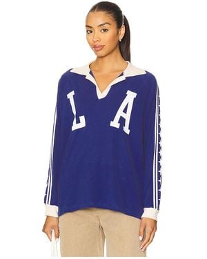 Daydreamer Polo De Manga Larga Los Angeles En Color Royal Talla (También En M, S, Xl, Xs) - Azul