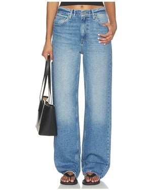 PAIGE Emilie Tapered Leg Jeans - Blue