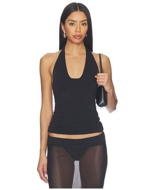 RUE SOPHIE Milou Halter Top - Black