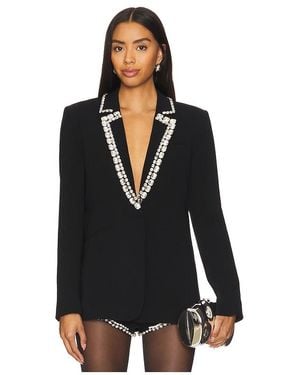 Cinq À Sept Blazer Rhinestone Chain Karlie - Schwarz