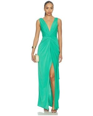 Katie May Leo Gown - Green